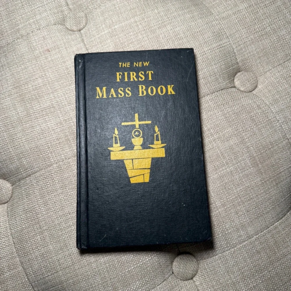 Vintage‎ 1970 New First Mass Book St Joseph Edition Catholic Book Publishing